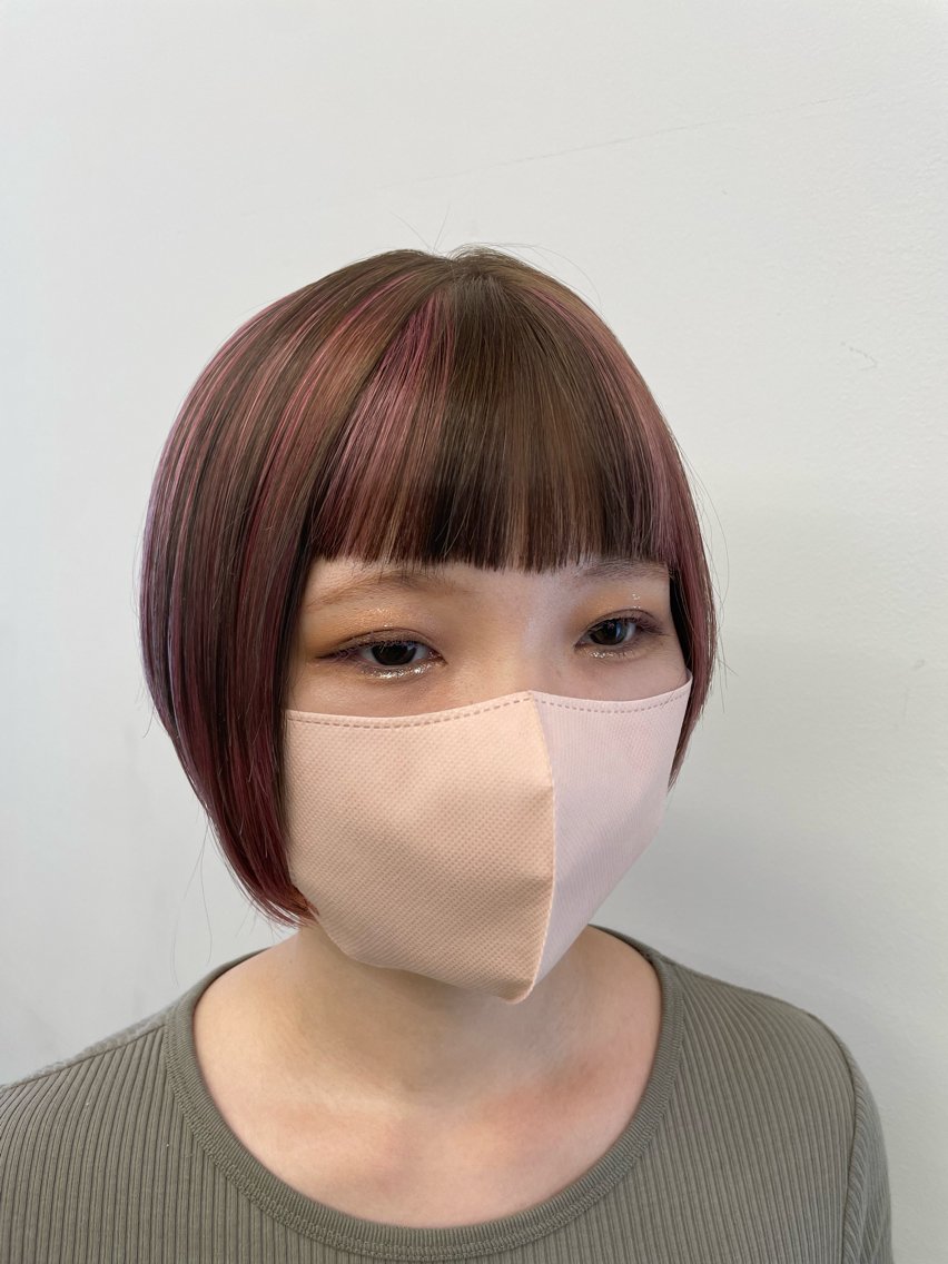 ショート カット ヘアカラー 鬼頭 優吾のヘアスタイル