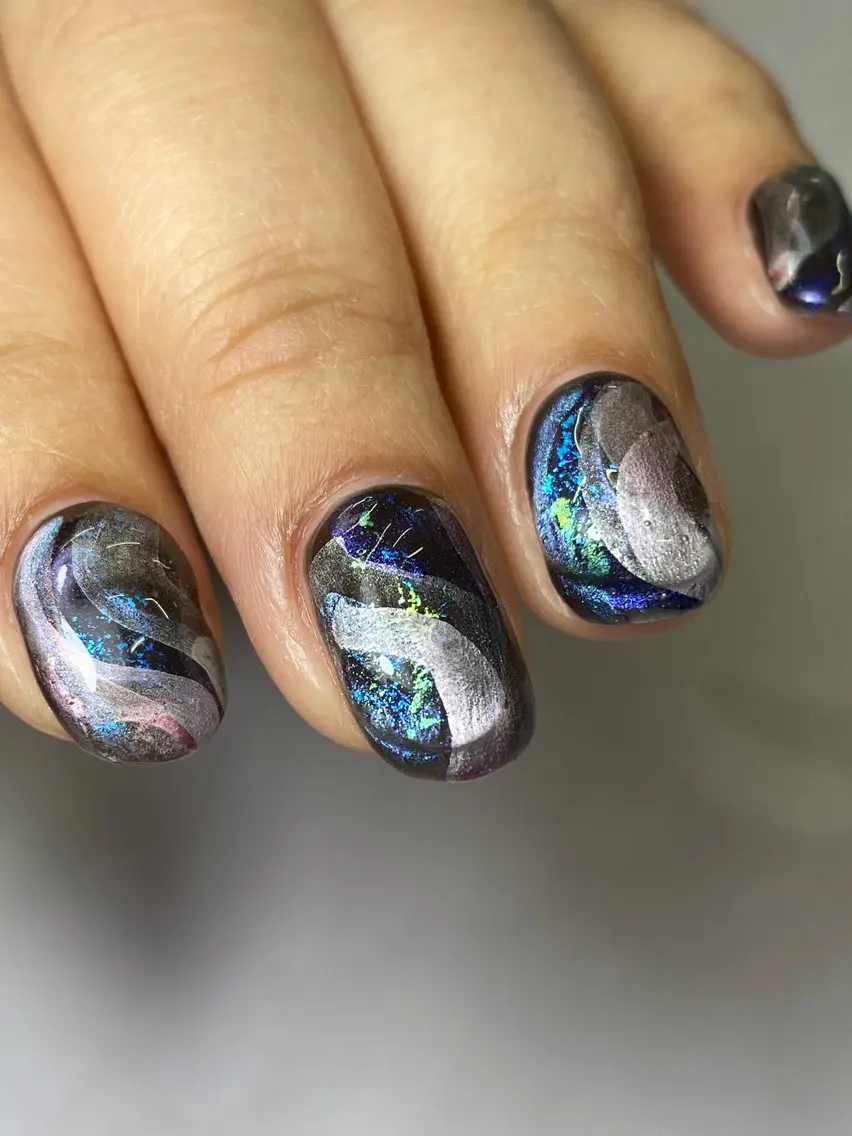 ネイル 成人式 フラッシュネイル フレンチネイル ジェルネイル 卒業式 ハンドネイル 草加ニュアンスネイル 🌚hersのネイルデザイン