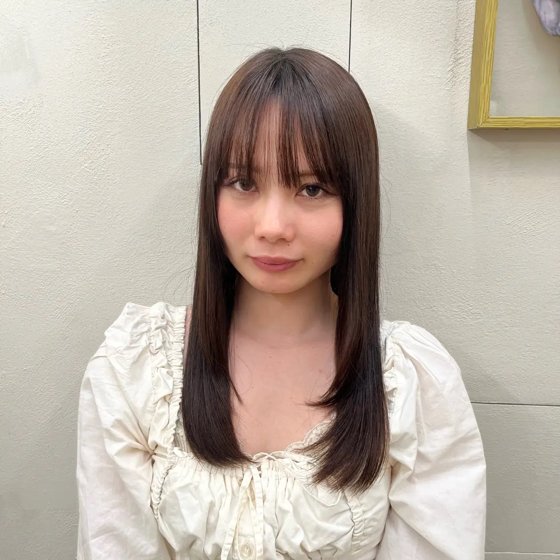 ロング 宇野澤 めいのヘアスタイル