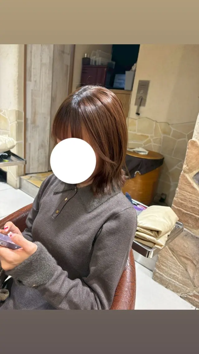 ミディアム ヘアアレンジ 新宿/ハイトーン カラー/AKI🍎のヘアスタイル