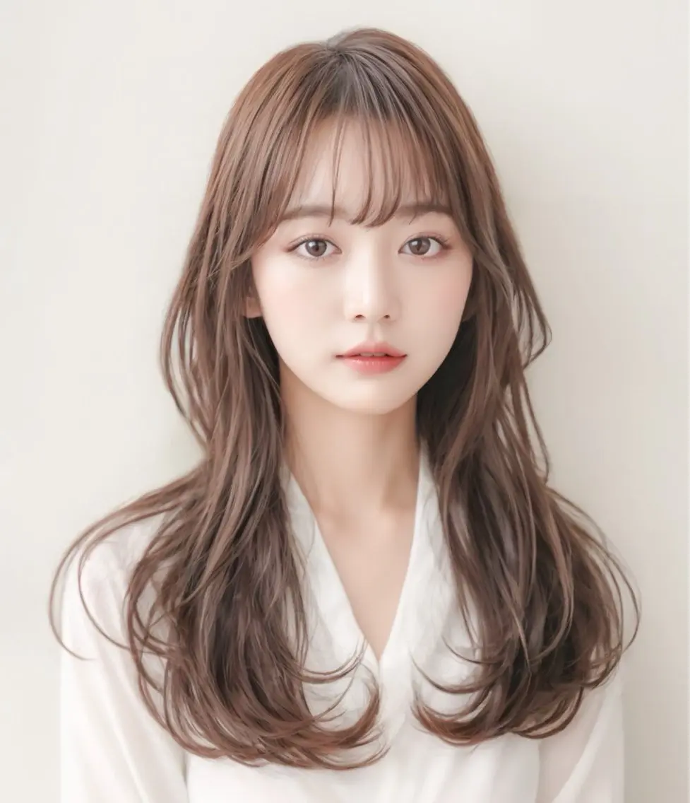 ロング カット ヘアカラー トリートメント 品のある垢抜けヘア 特化🫧空 龍之介のヘアスタイル