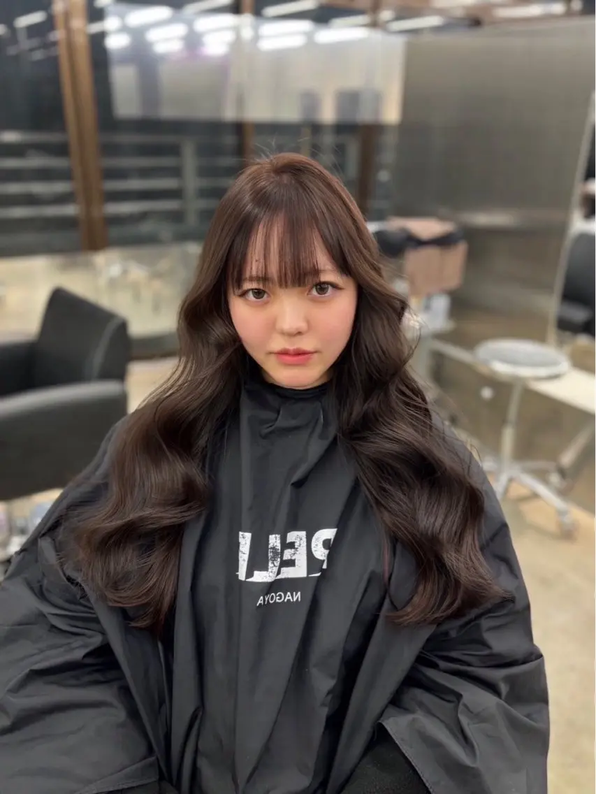 カラー ブリーチ ダブルカラー ブリーチなしカラー PELEsakae さえのヘアスタイル