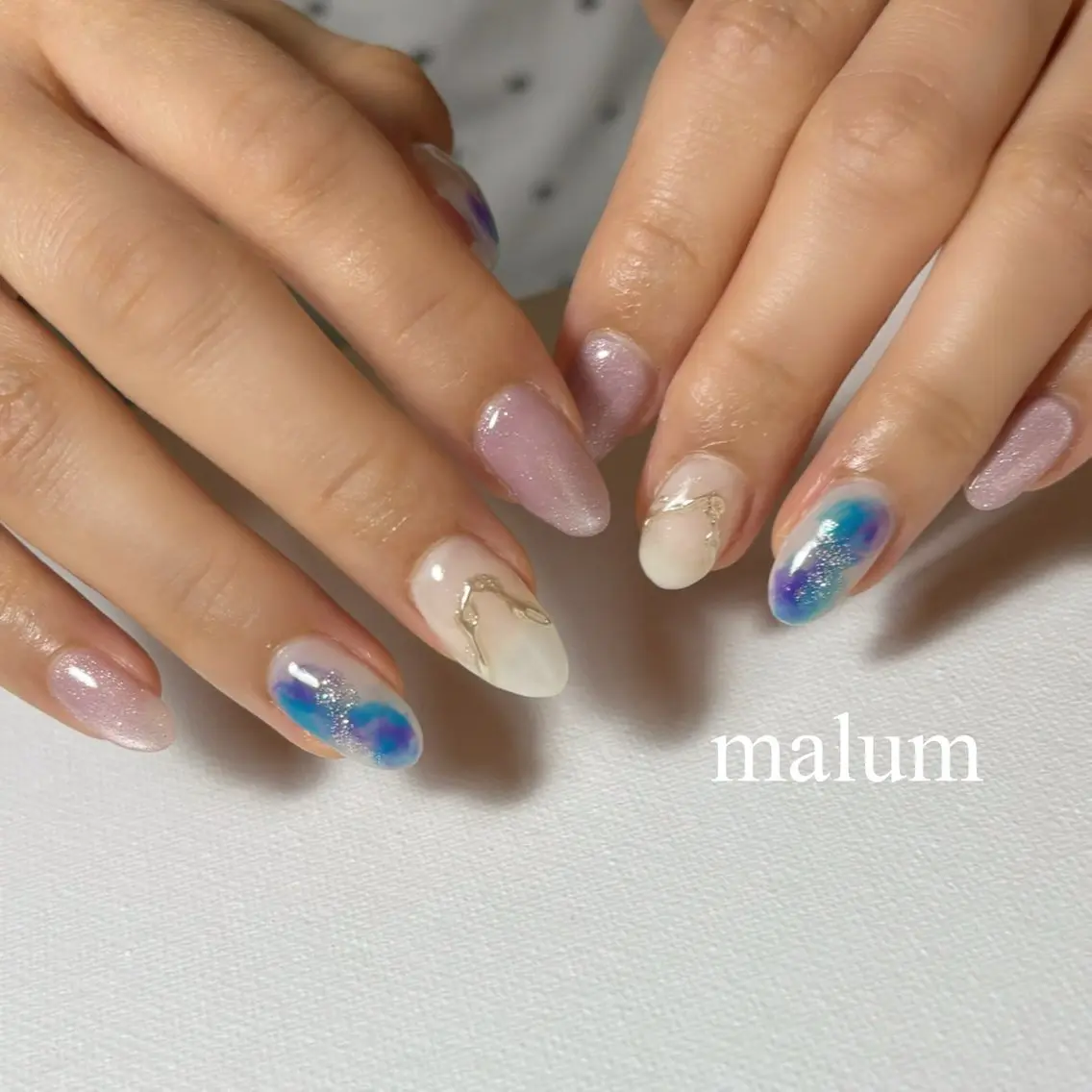 ネイル ハンドネイル malum nailのネイルデザイン
