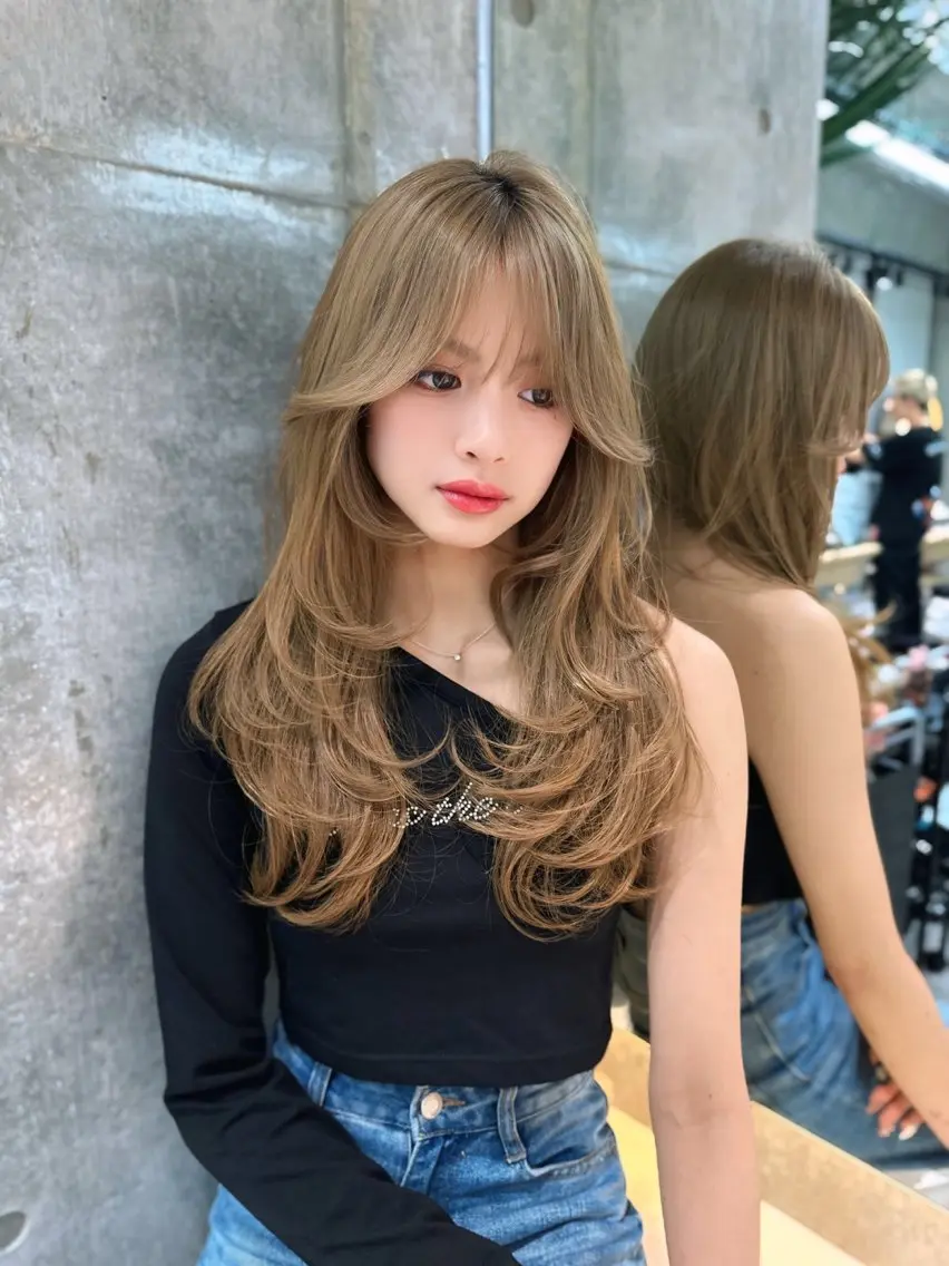 ロング ゆーだい🇰🇷韓国 🇰🇷×髪質改善のヘアスタイル