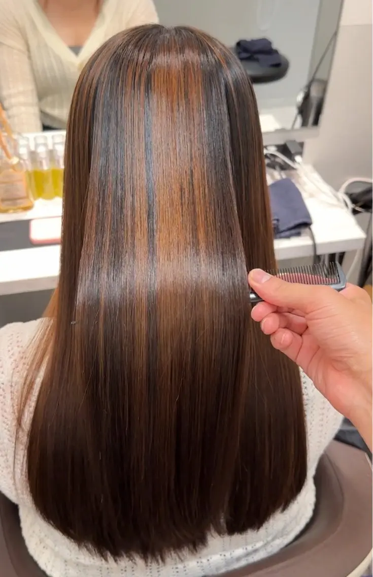 髪質改善美髪矯正の写真