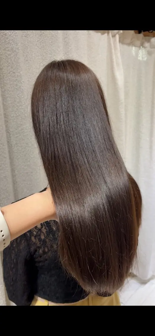 カラー オリーブカラー newi京橋 chiyumiのヘアスタイル