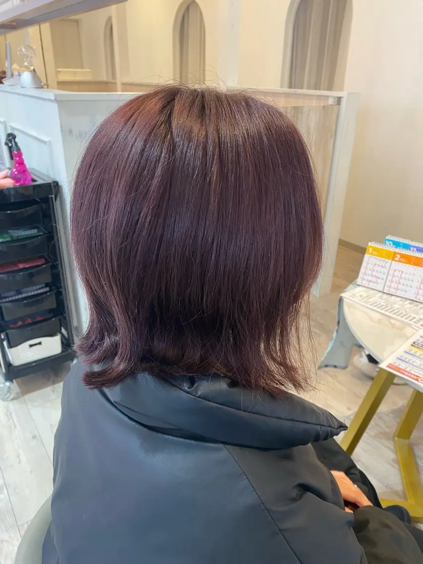 ショート かまだ しおりのヘアスタイル