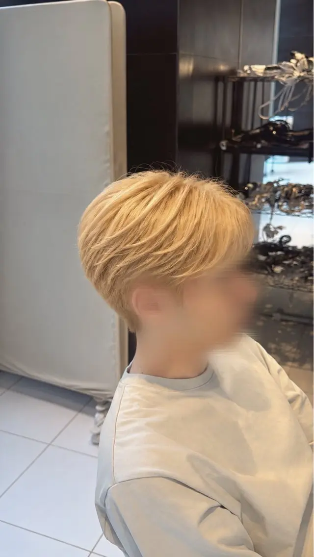 メンズ カット ヘアカラー 似合わせカット✂️ Honoka🫧のヘアスタイル