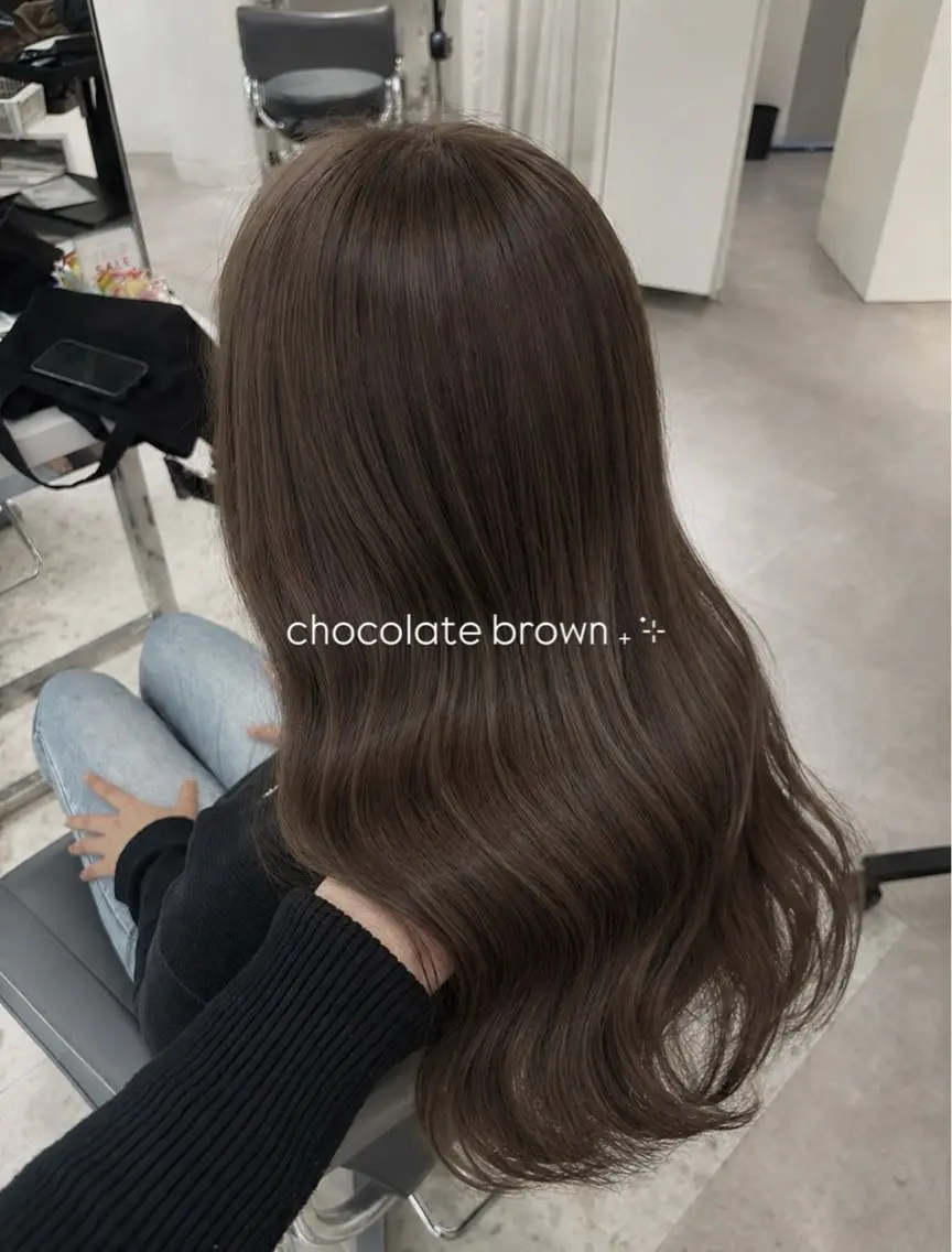 ロング カラー ヘアカラー トリートメント カットモデル/渋谷 ソナのヘアスタイル
