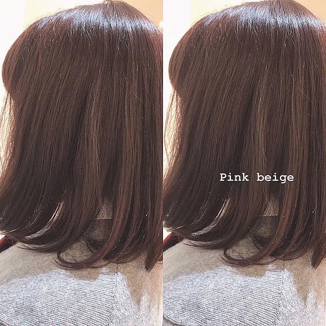 ミディアム カラー 齊藤 衣梨佳のヘアスタイル