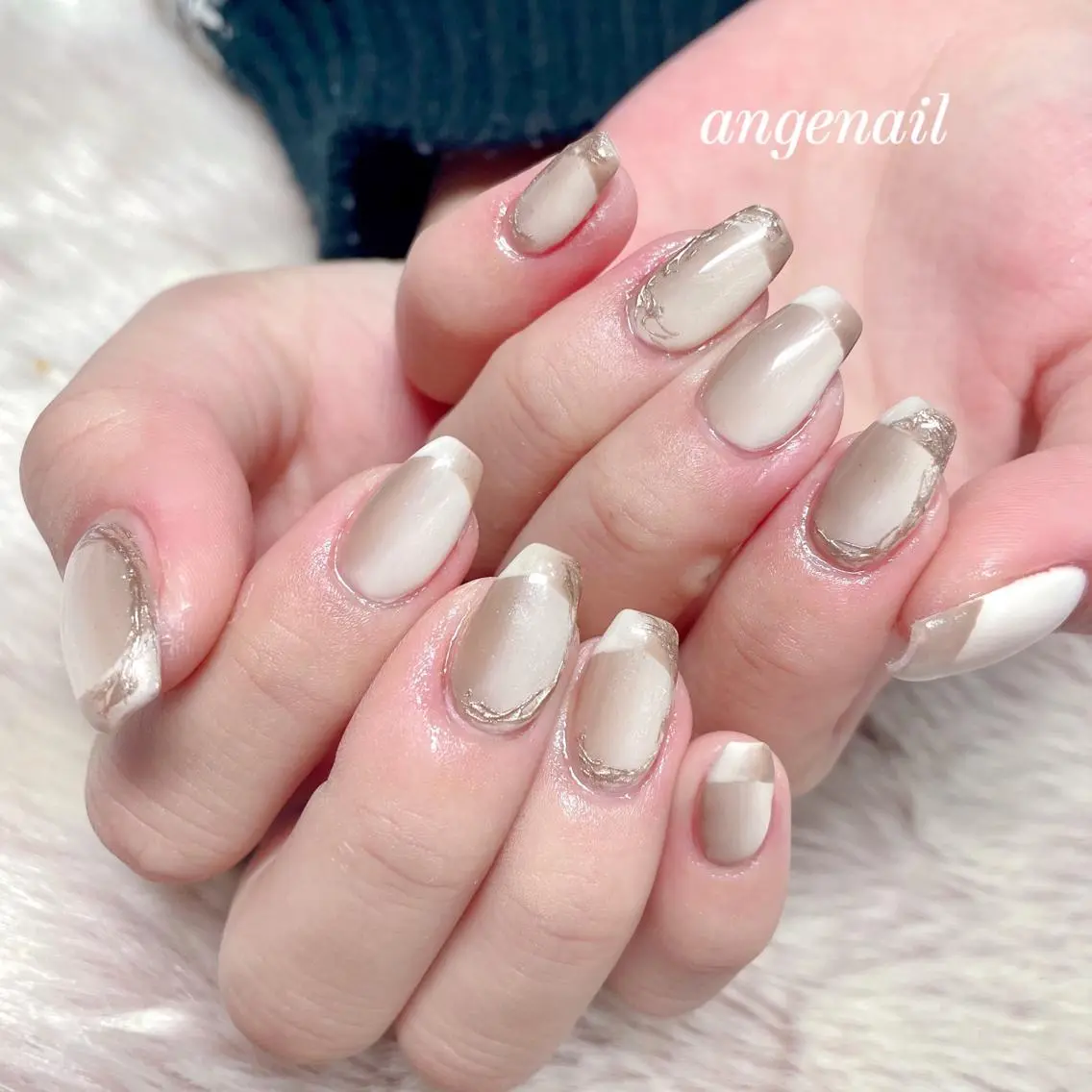 ネイル ハンドネイル オーナーネイリスト MAKIのネイルデザイン