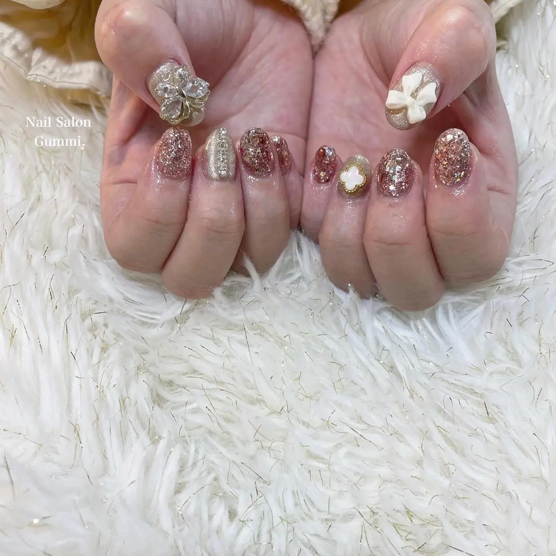 ネイル 韓国ネイル Nail Salon Gummi.のネイルデザイン
