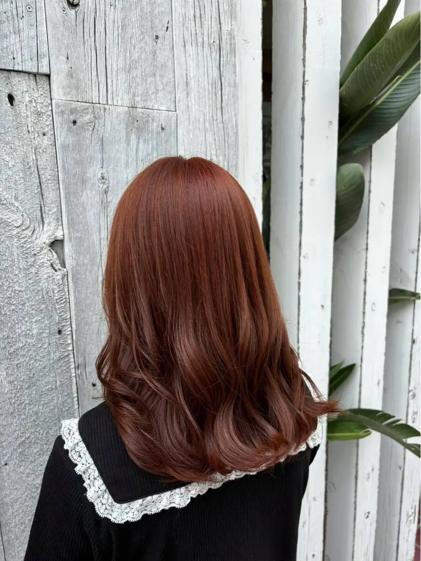 カラー ヘアカラー トリートメント 堀澤 優麻のヘアスタイル