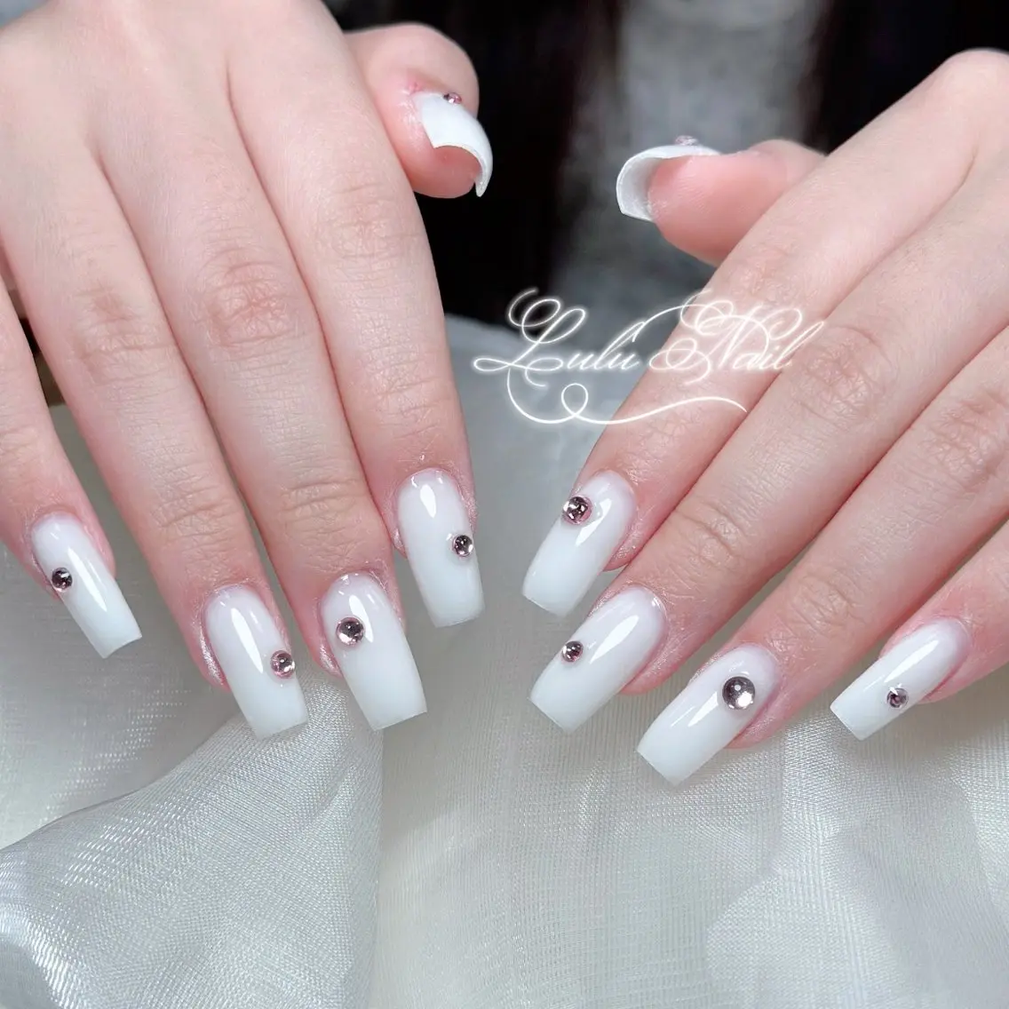 ネイル ハンドネイル Lulu Nail 🫧ユユのネイルデザイン