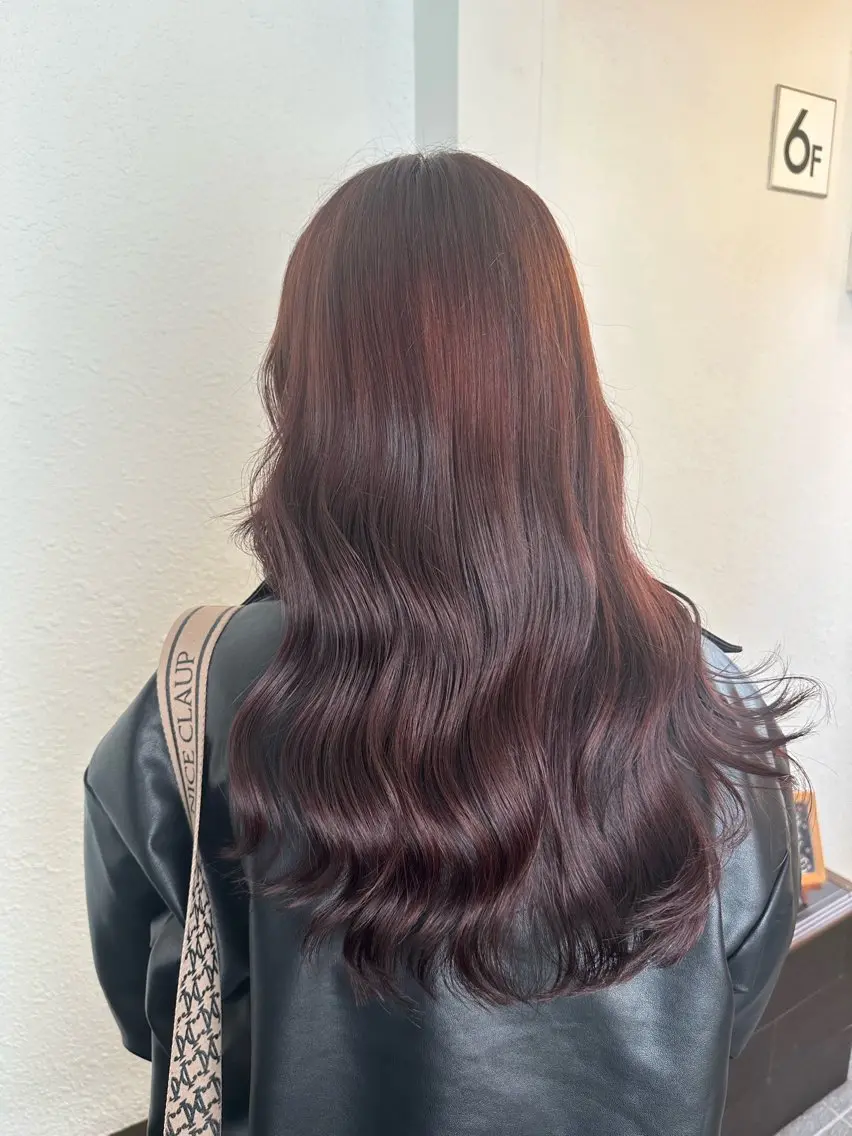 セミロング カット ヘアカラー トリートメント DANY🦋名駅✂︎ 艶髪/透明感カラーのヘアスタイル