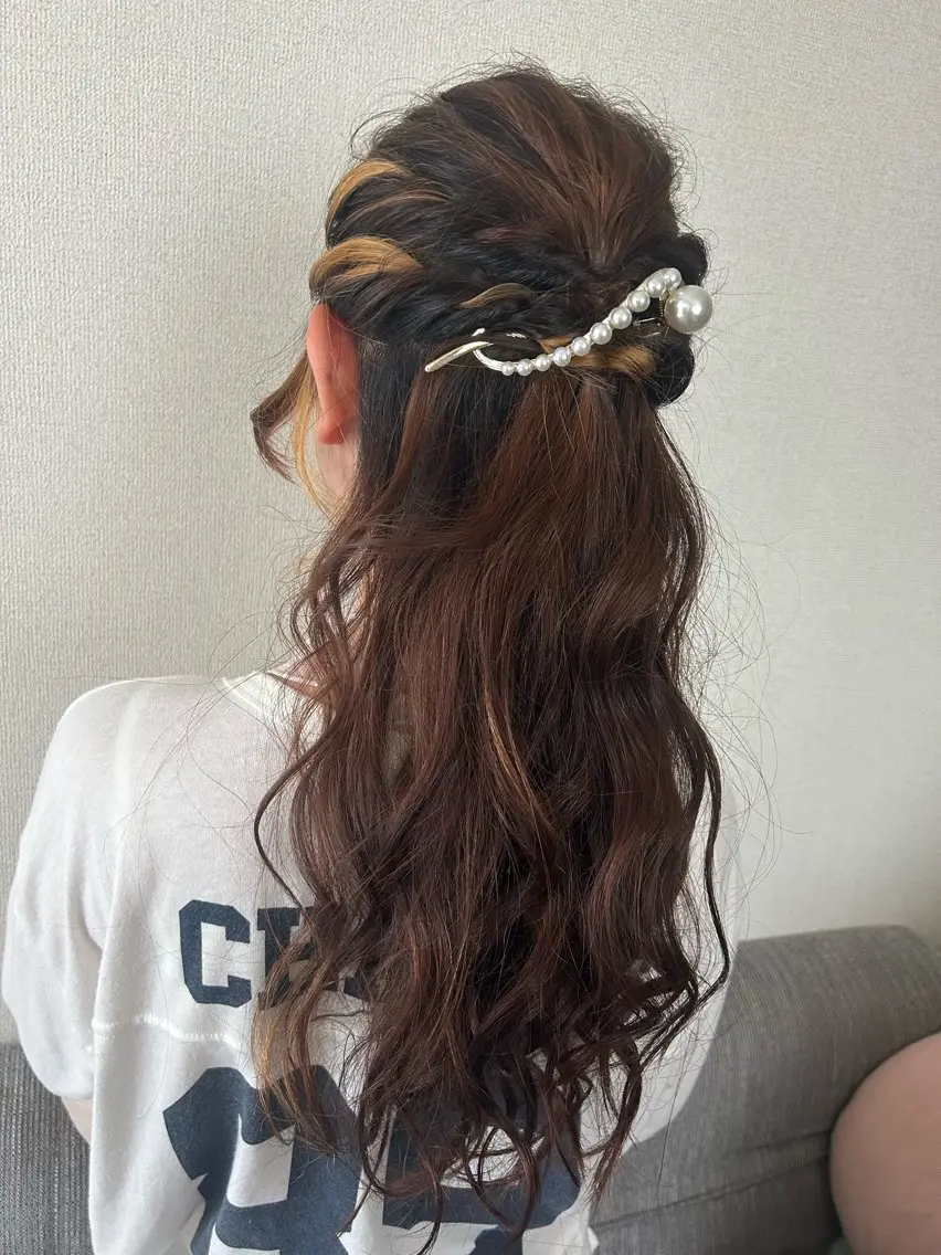 ヘアアレンジ 河野 優希のヘアスタイル