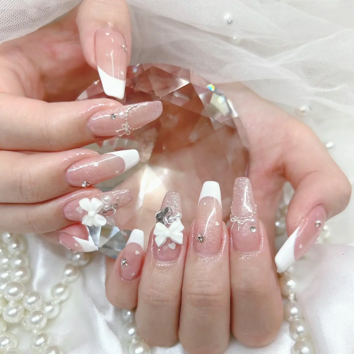 ロング Nailsalon Angeのネイルデザイン