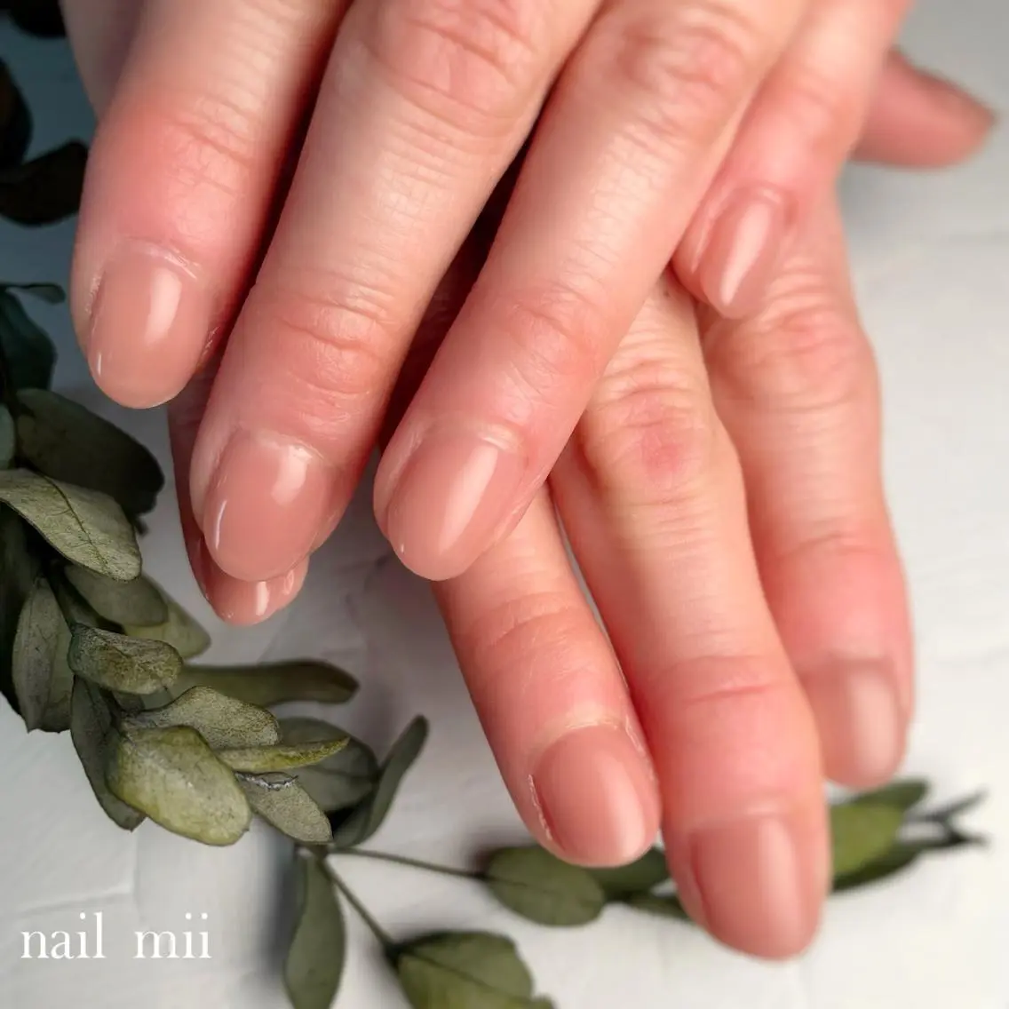 ネイル ワンカラーネイル nail mii HIROMIのネイルデザイン