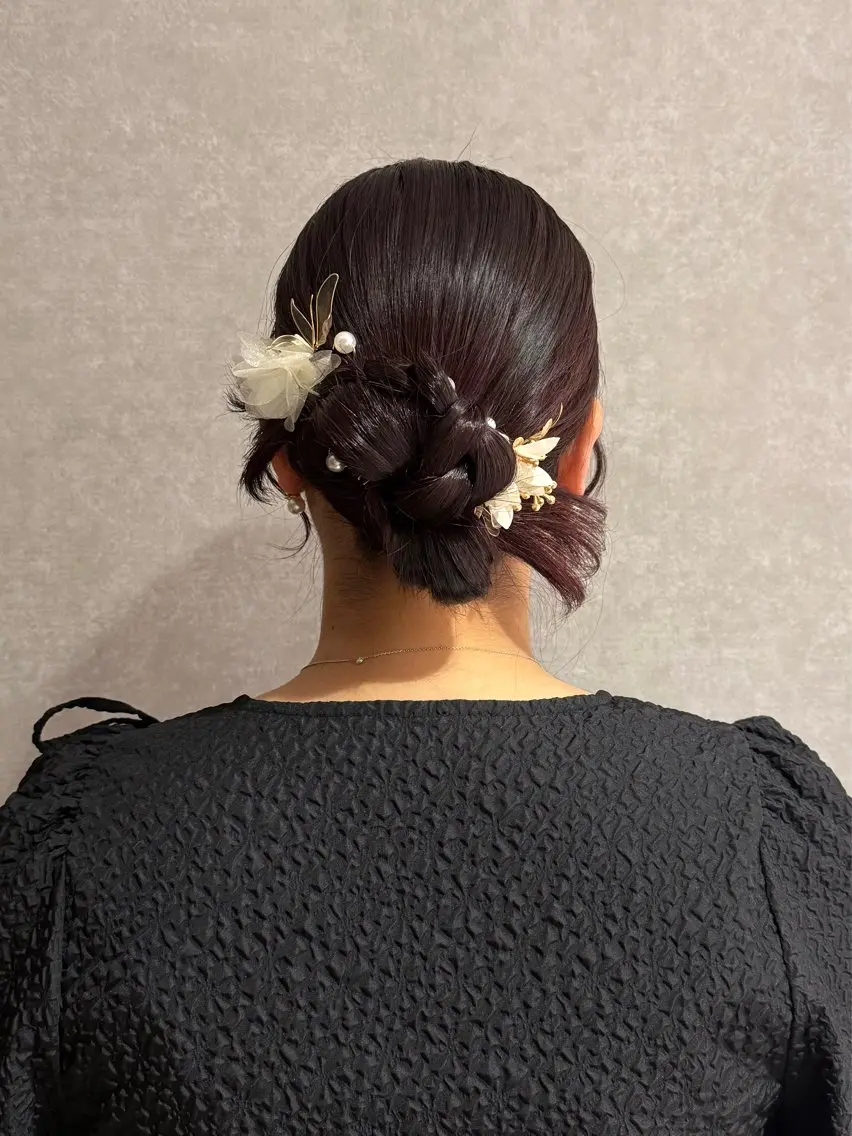 セミロング 💎寒色特化💎 透明感カラーみきのヘアスタイル