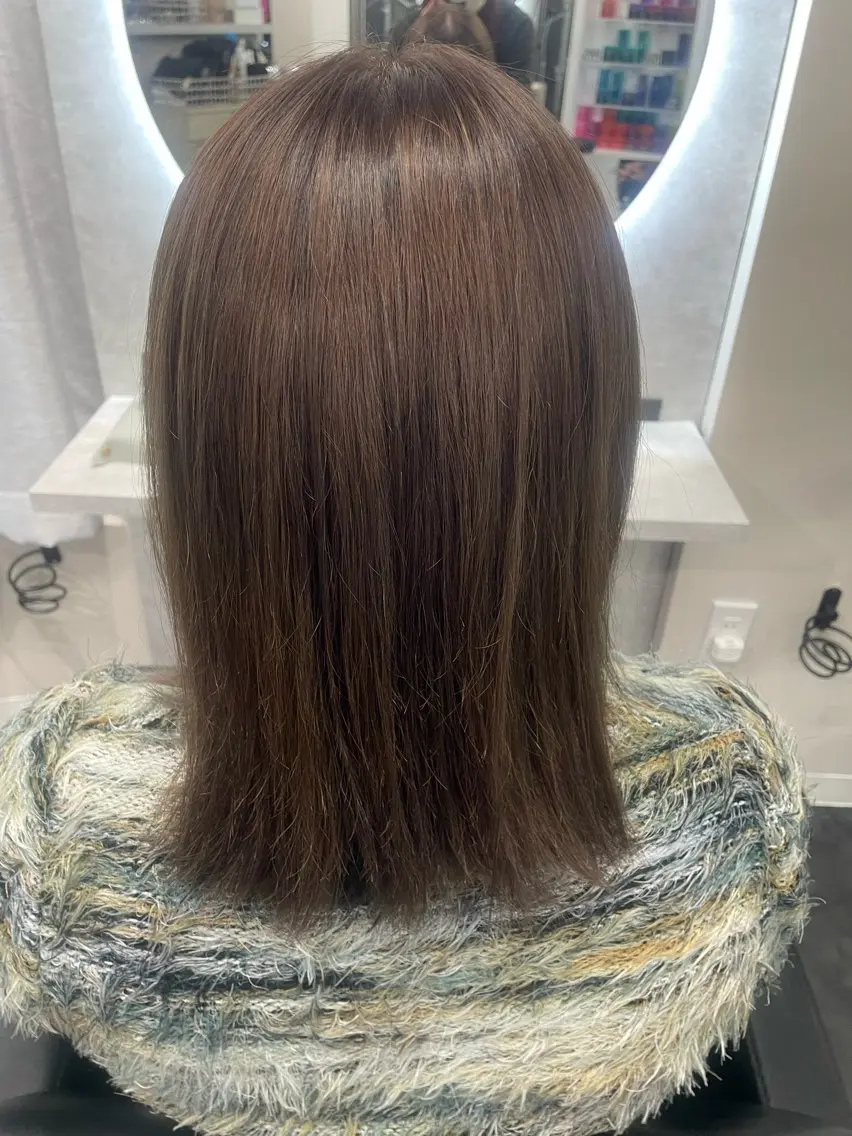 ミディアム カラー ヘアカラー セキ ユキ🦋のヘアスタイル