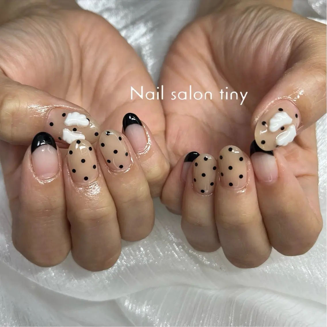 ネイル Nail salon tiny🩵のネイルデザイン