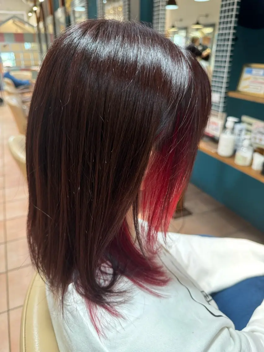 カラー 吉田 茂樹のヘアスタイル