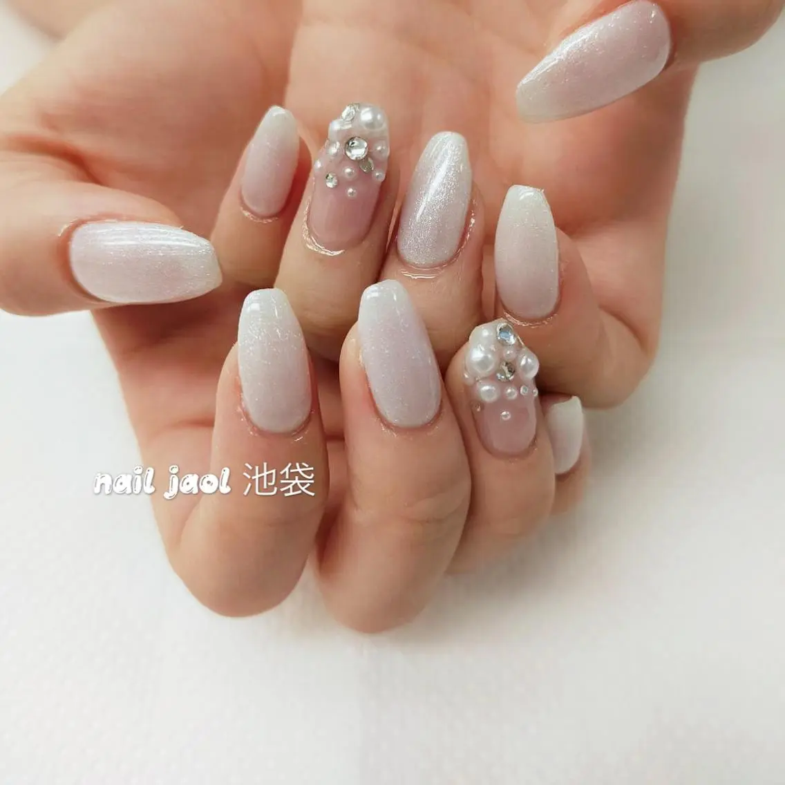 セミロング ネイルJaol 池袋のネイルデザイン