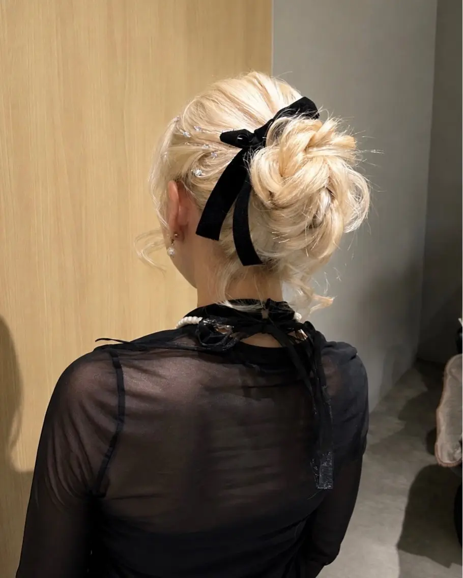 ヘアアレンジ ヘアセット juve.大分/ 秋月ひとはのヘアスタイル