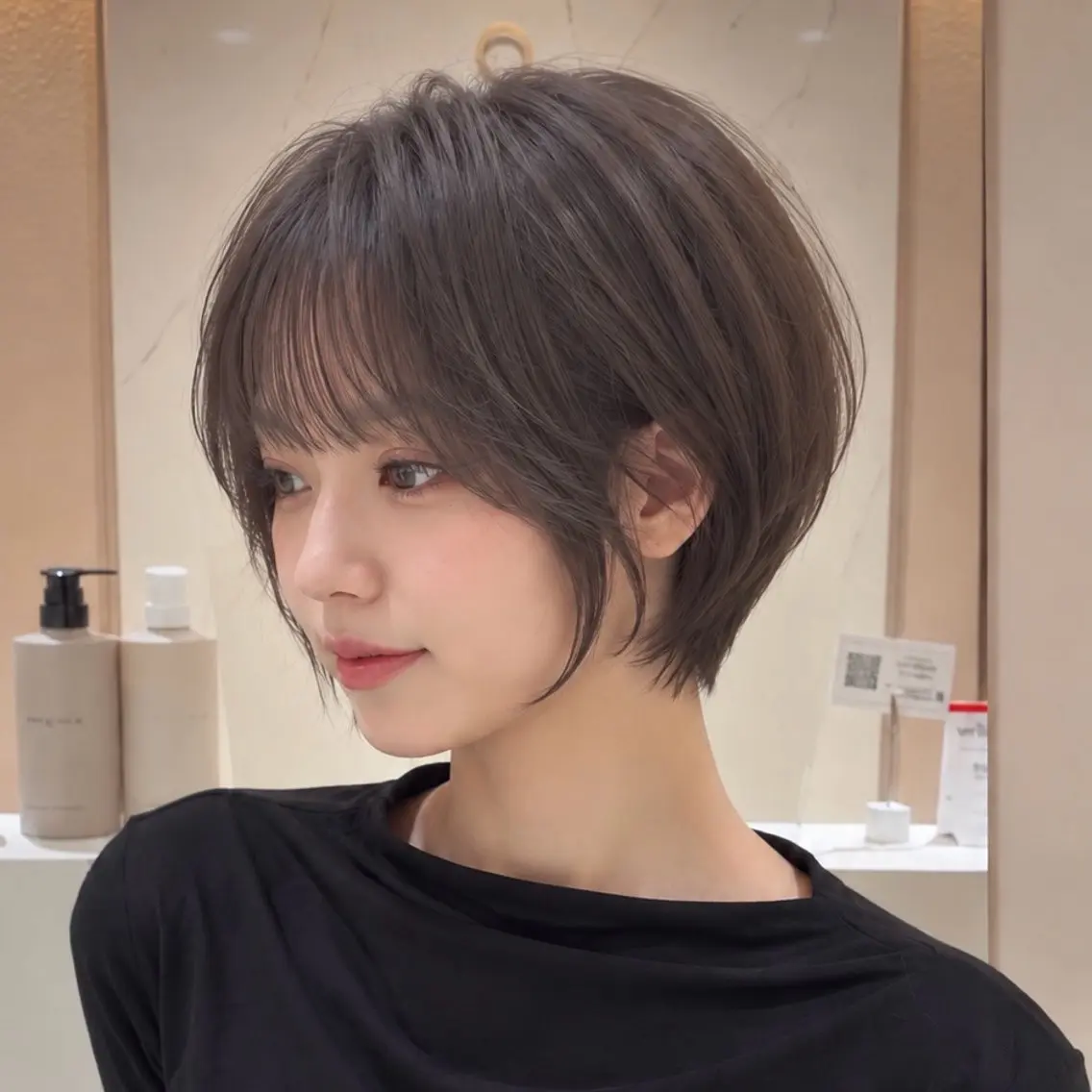 ⚠️急募⚠️9/30 【水】1名様限定！18:00~ショートにさせて頂ける方募集させて頂きます！！トリートメント付き！の写真