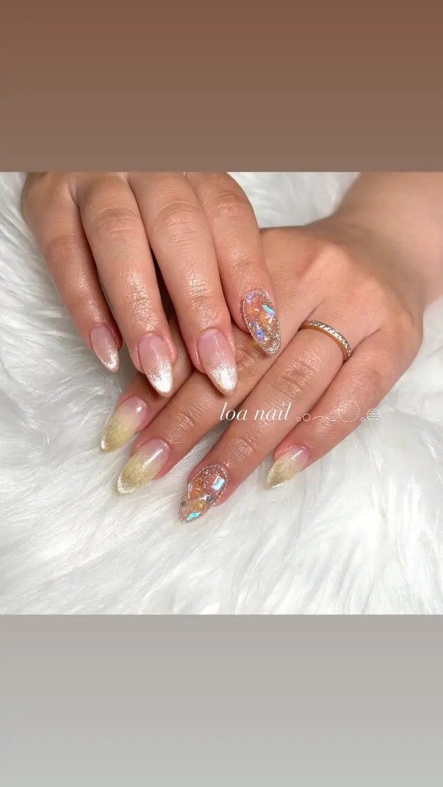 ネイル 持ち込み ハンドネイル loa nailのネイルデザイン