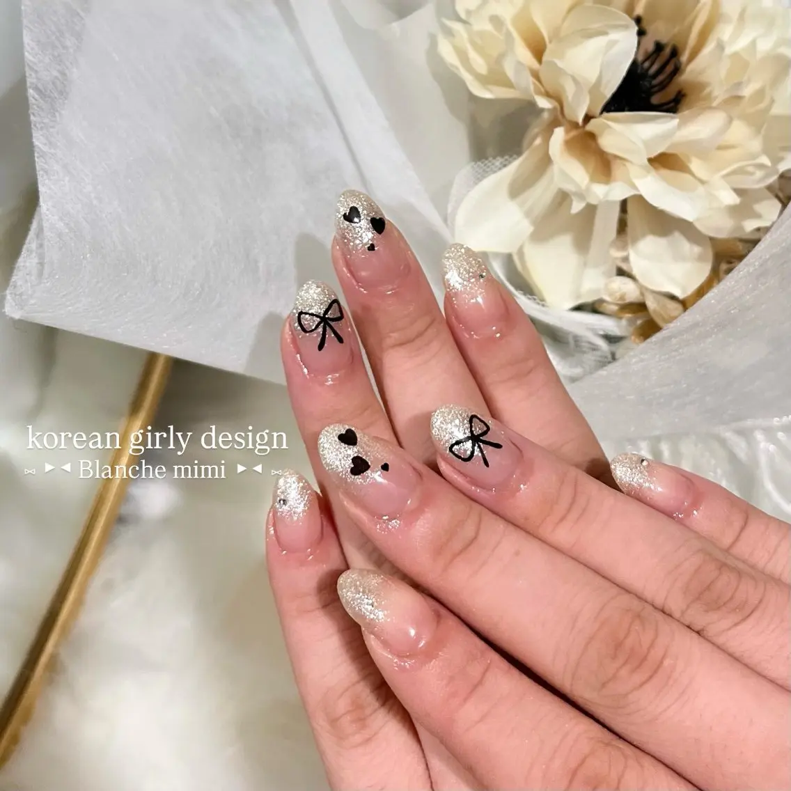 ネイル ハンドネイル Blanche mimi.u_aのネイルデザイン