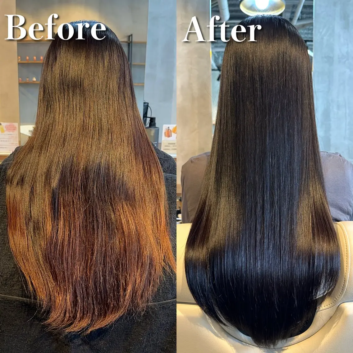 ロング カラー トリートメント 飯田 智也のヘアスタイル