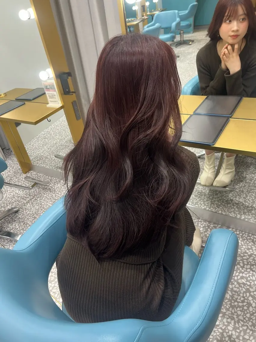 ロング 上谷 圭輝のヘアスタイル