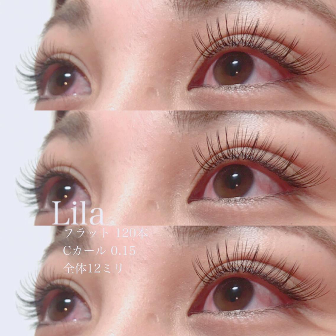 マツエク・マツパ Lila 彦根店のマツエク・マツパデザイン