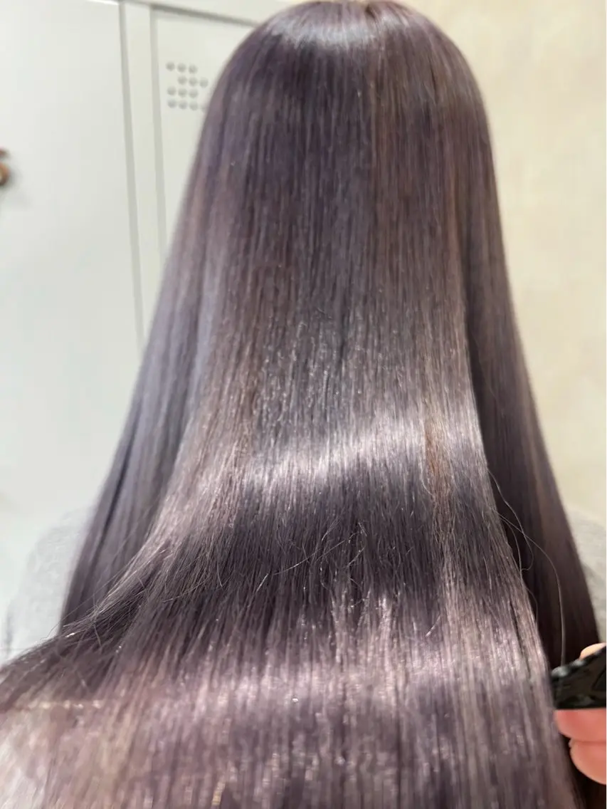 ロング ヘアカラー トリートメント Yumi/艶髪/ 透明感カラー🤍のヘアスタイル