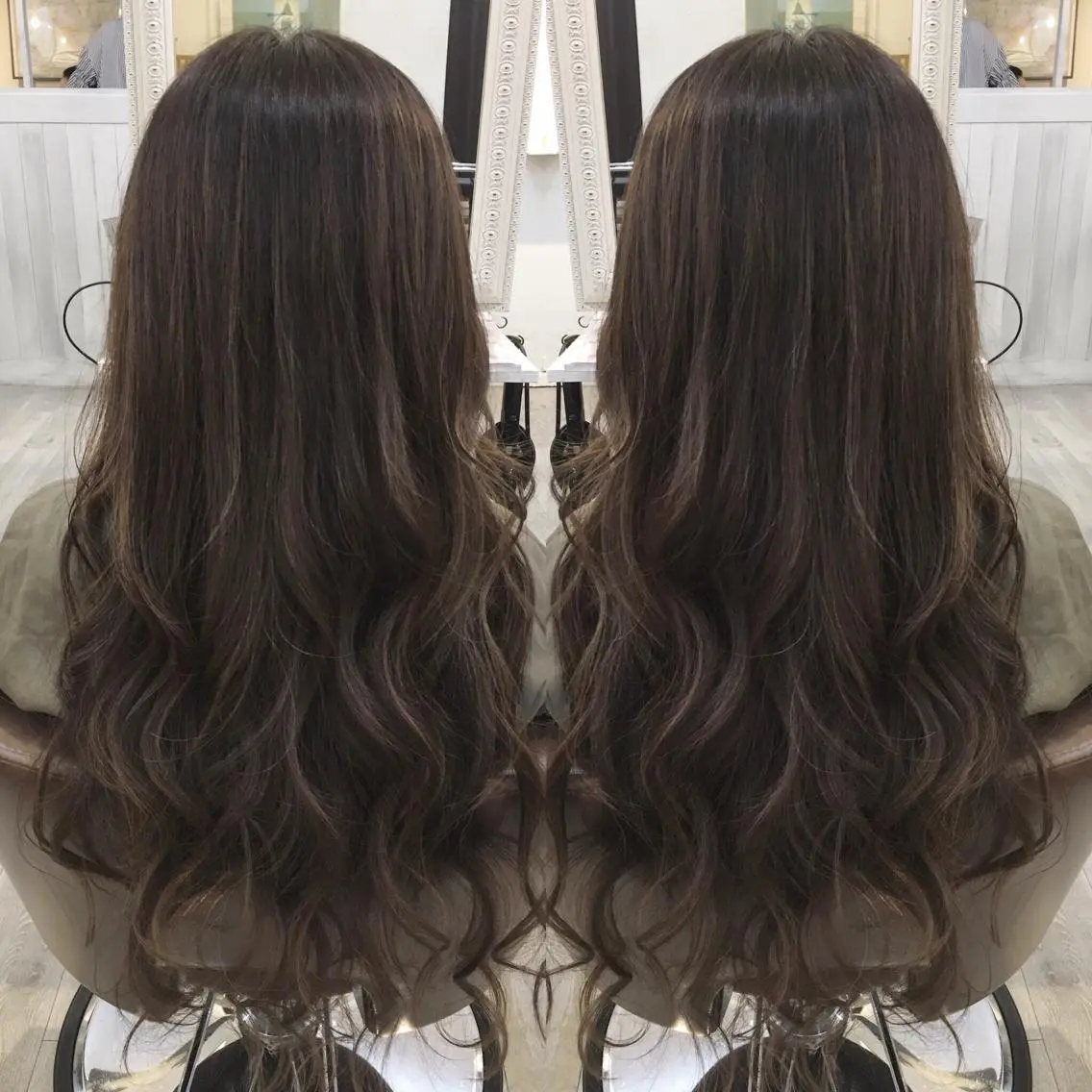 ロング カラー ハイライトカラー ハイライト yoshi (菅沼義晴)のヘアスタイル