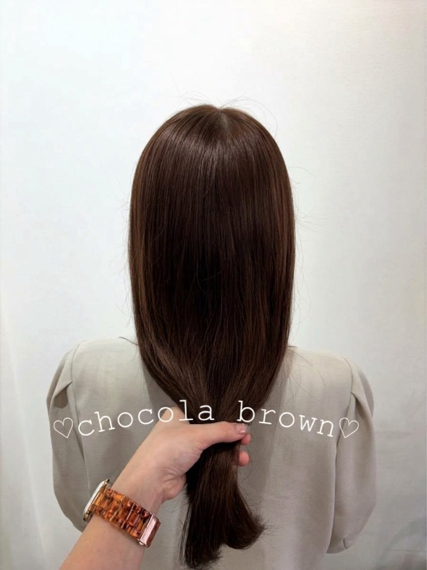 ロング カラー カット ヘアカラー トリートメント 🍒桜井 優華🍒のヘアスタイル