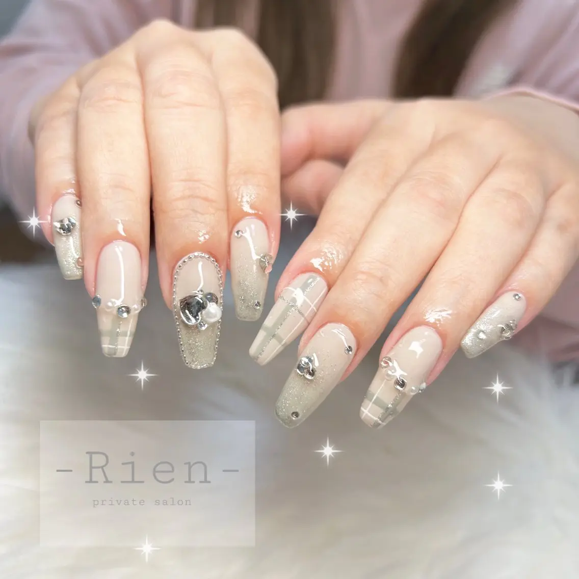 ネイル ハンドネイル -Rien- プライベートサロンのネイルデザイン