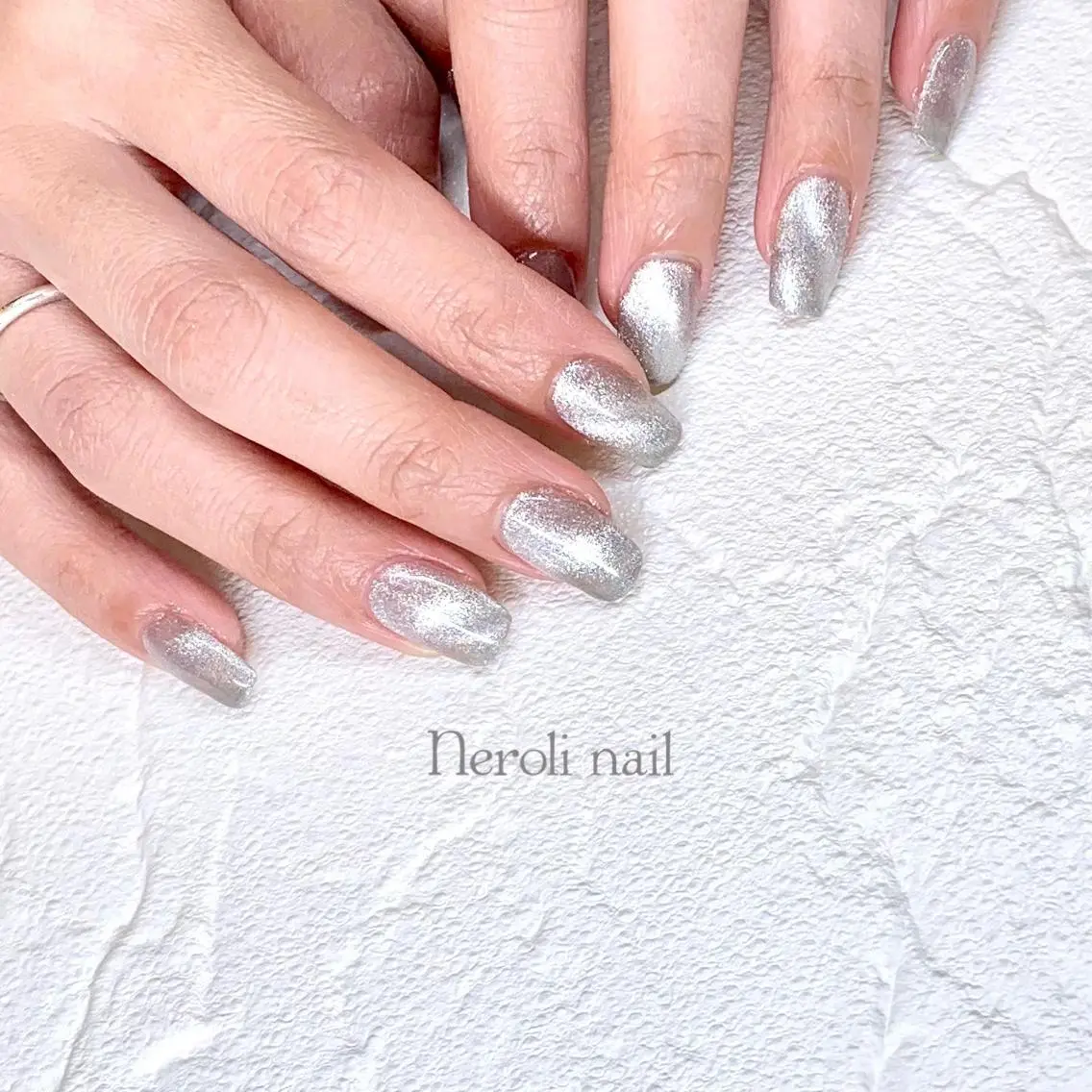 セミロング ネイル Neroli nailのネイルデザイン