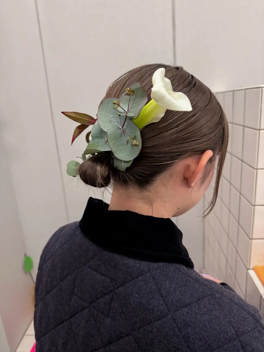 ヘアアレンジ 関 京磨のヘアスタイル