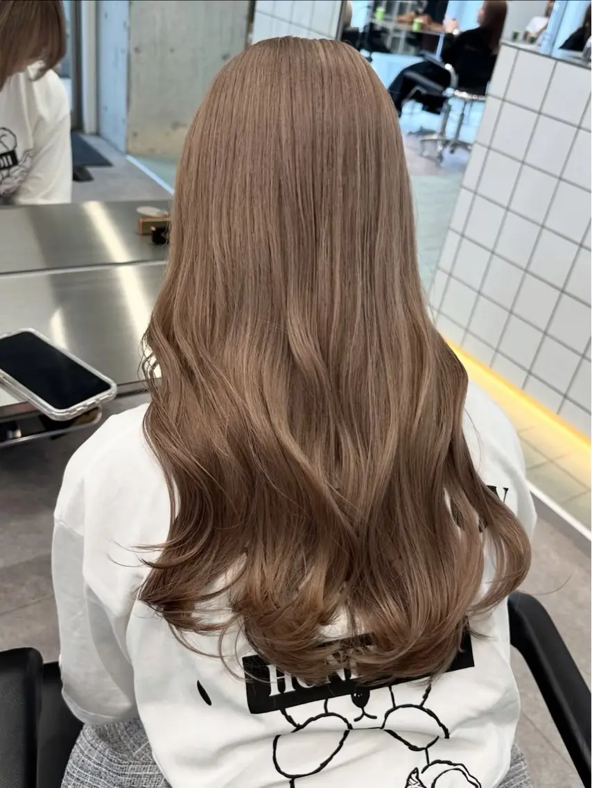 カラー ヘアカラー トリートメント 田村 優希のヘアスタイル
