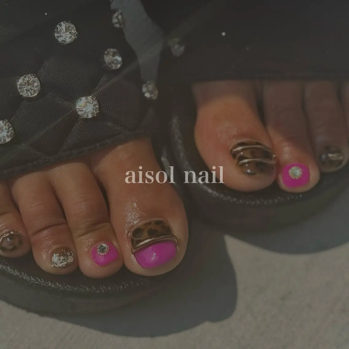 ネイル フットネイル ハンドネイル Aisol nail salonのネイルデザイン