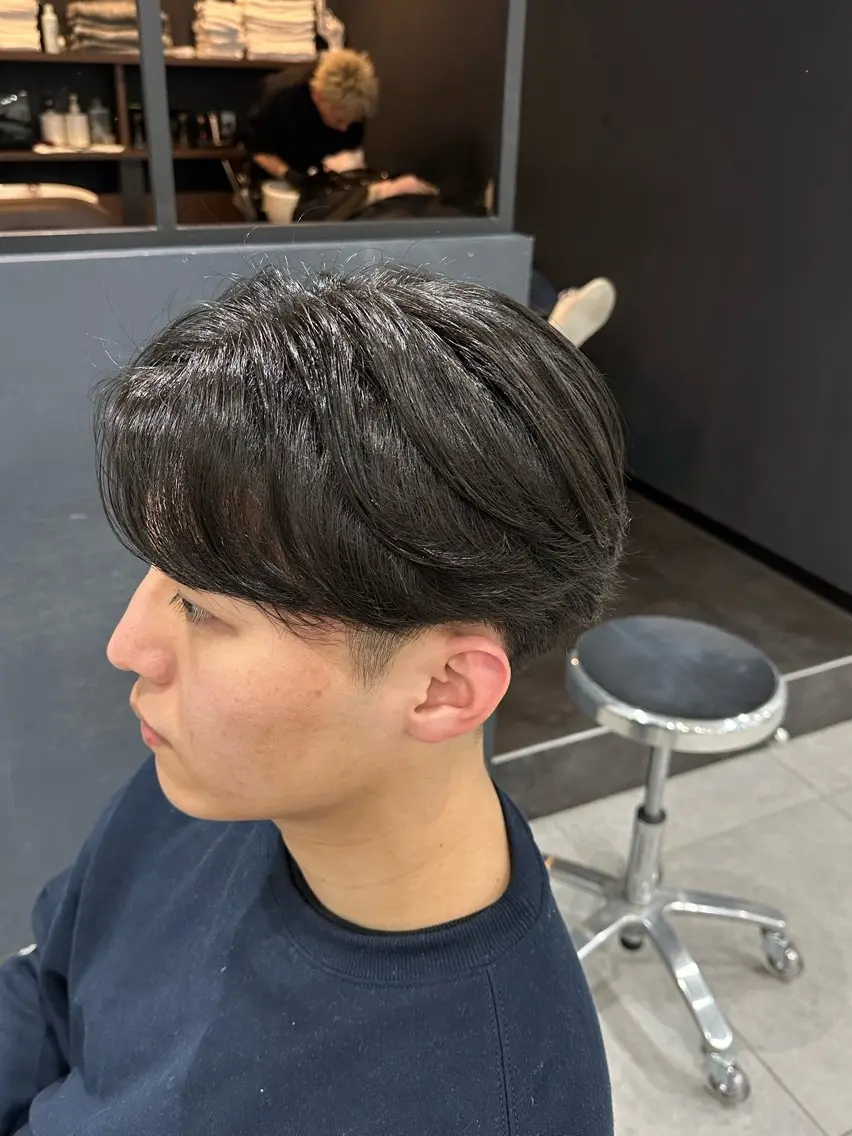 パーマ カット パーマ シガ ミクトのヘアスタイル