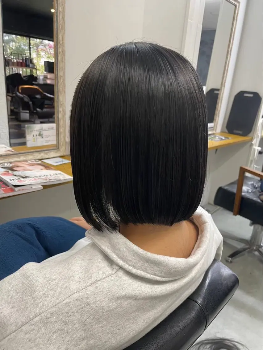 ショート カット 縮毛矯正 archange 齋藤旭冶/川口のヘアスタイル