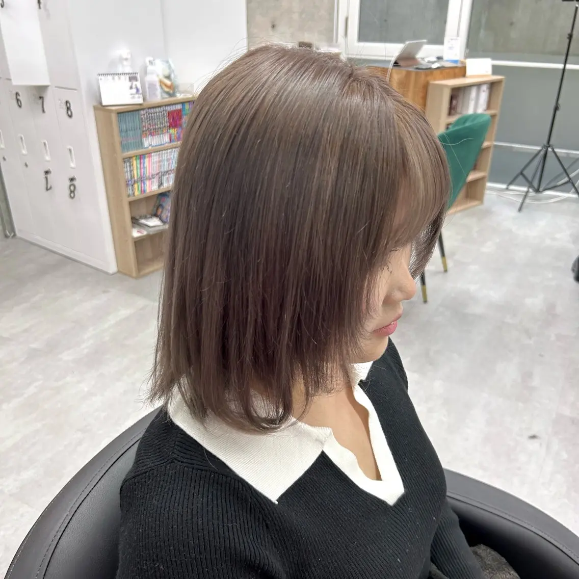 ミディアム カラー ブリーチ ケアブリーチ ダブルカラー ハイトーンカラー ヘアカラー Aoba 🫧艶ハイトーン🫧のヘアスタイル