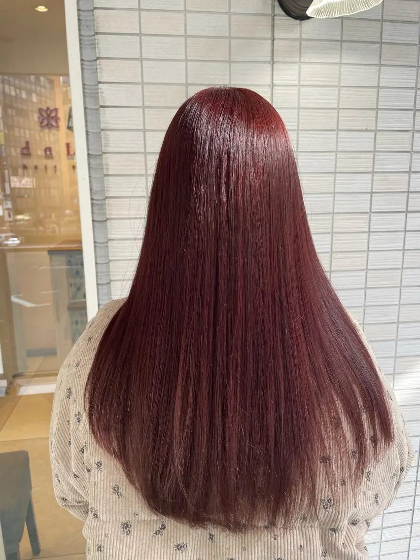 ⭐️カット+フルカラー+超音波ハホニコトリートメント⭐️の写真