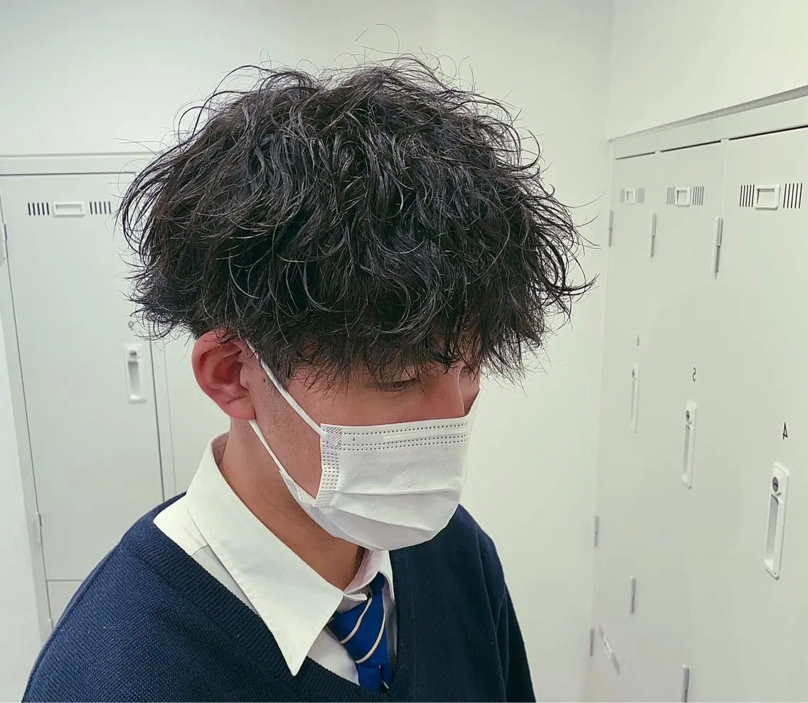 パーマ メンズ 【メンズ特化】 池田大成✂︎のヘアスタイル