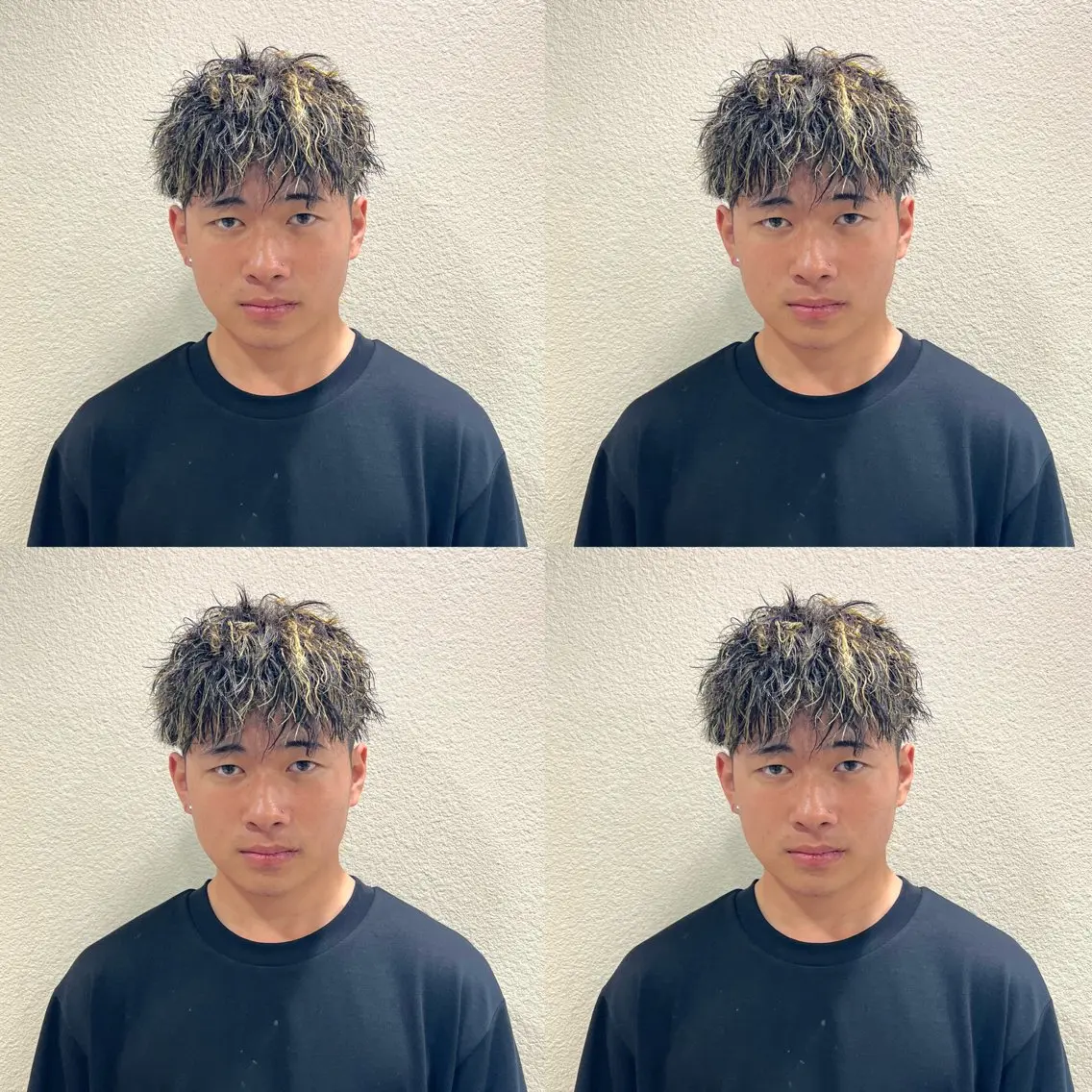 カラー パーマ メンズ マッシュ メンズパーマ メンズツイストパーマ ツイストスパイラルパーマ 波巻きパーマ 茅ヶ崎パーマ特化/ スパイラル/ハルキのヘアスタイル