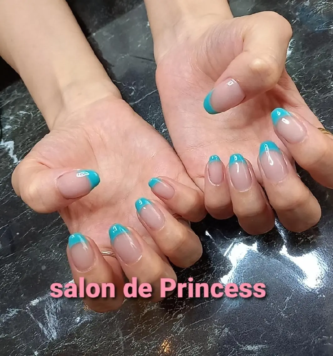 ネイル フレンチネイル salon de  Princessのネイルデザイン