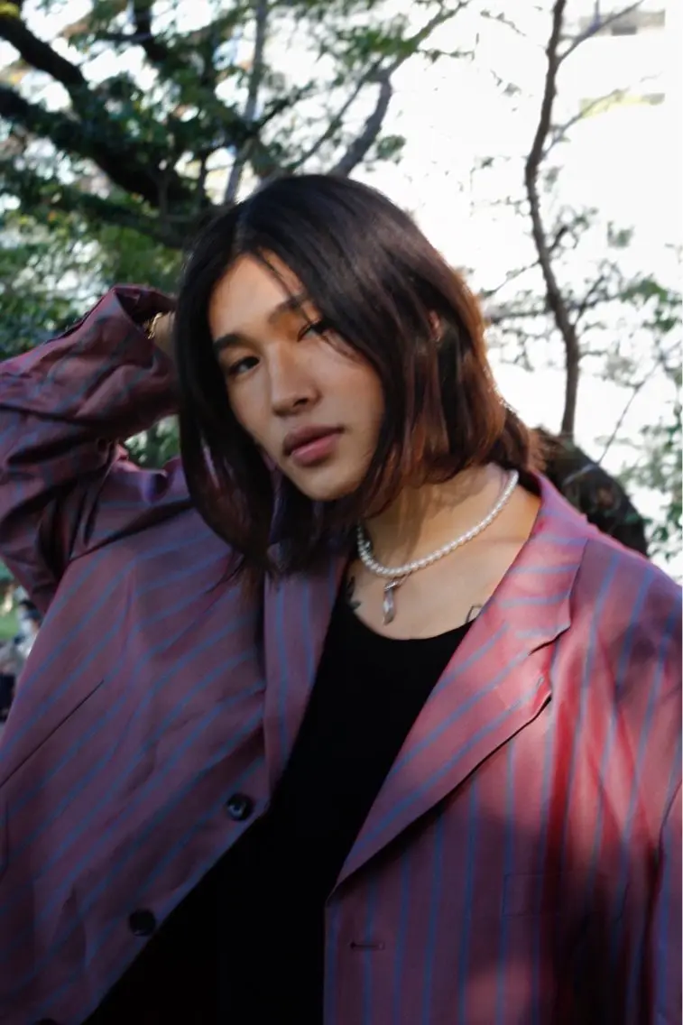 ミディアム 加藤 祐斗のヘアスタイル